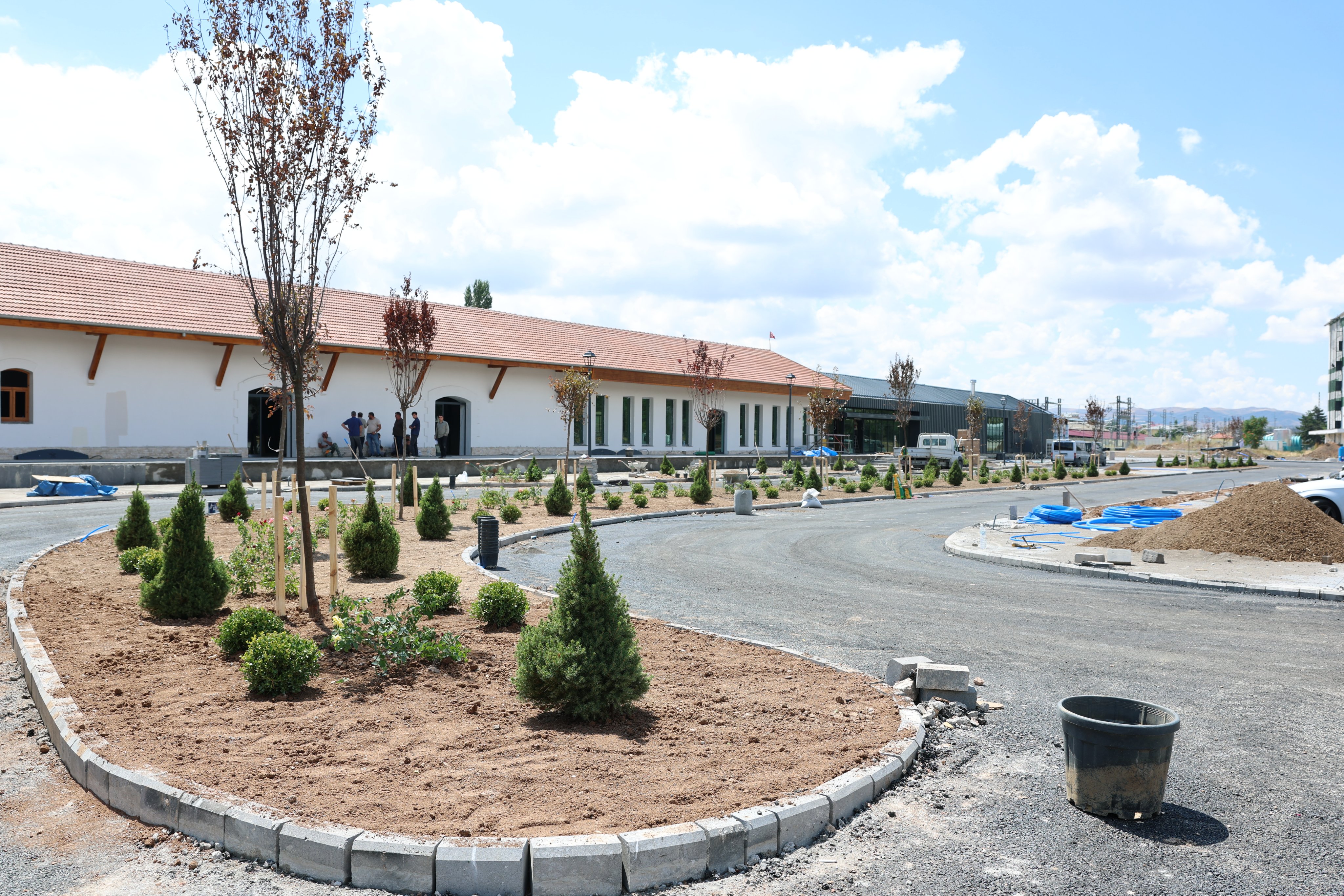 Sivas'ın yeni hızlı tren istasyonunda çalışmalar sürüyor