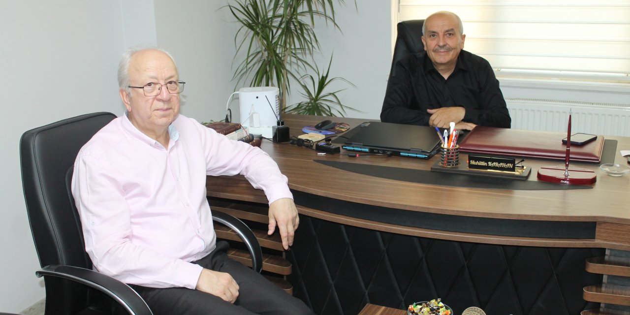 Mehmet Şarkışla'dan gazetemize ziyaret