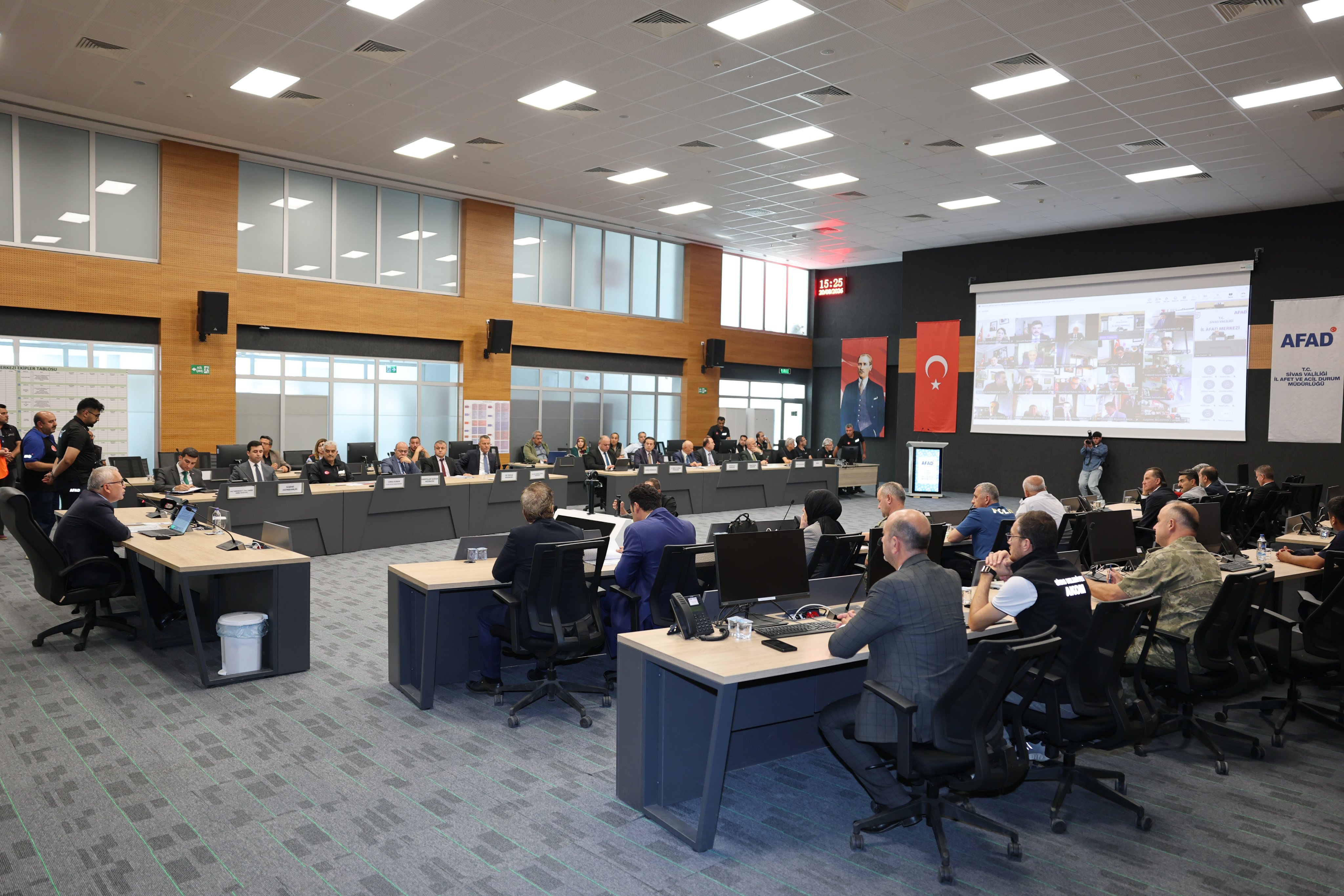 Sivas’ta 2027-2031 afet risk azaltma planı için hazırlık başladı