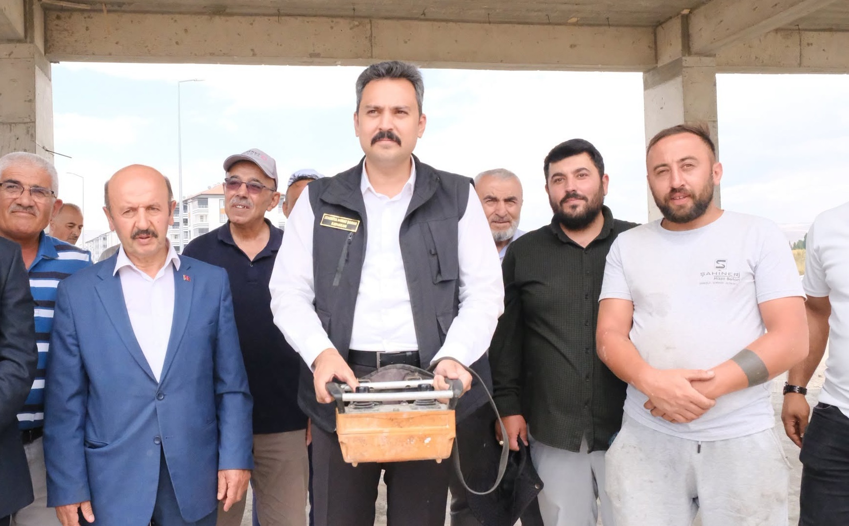 Sivas'ta Hicret Camii’nde temel heyecanı