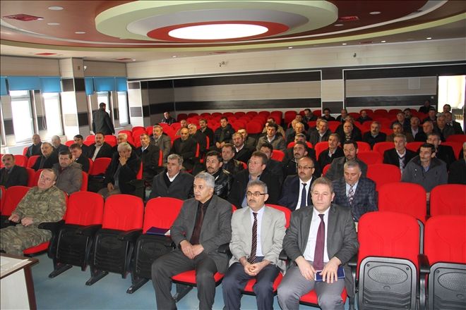 KÖYLERDE ASAYİŞ TOPLANTISI DÜZENLENECEK