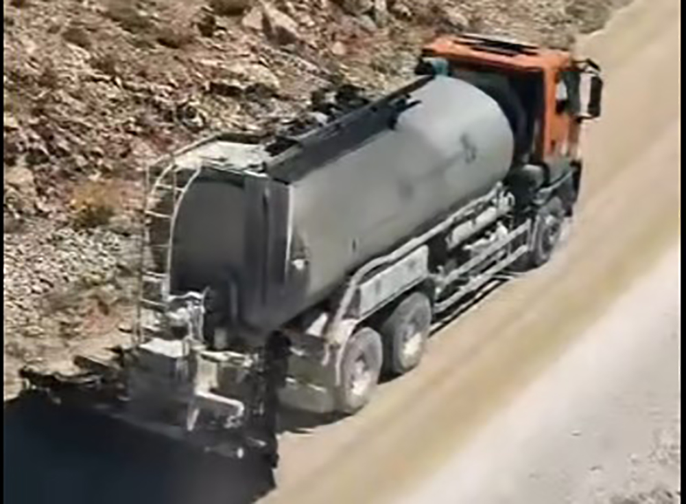 Deveçayırı yolunda asfalt çalışması tamamlandı