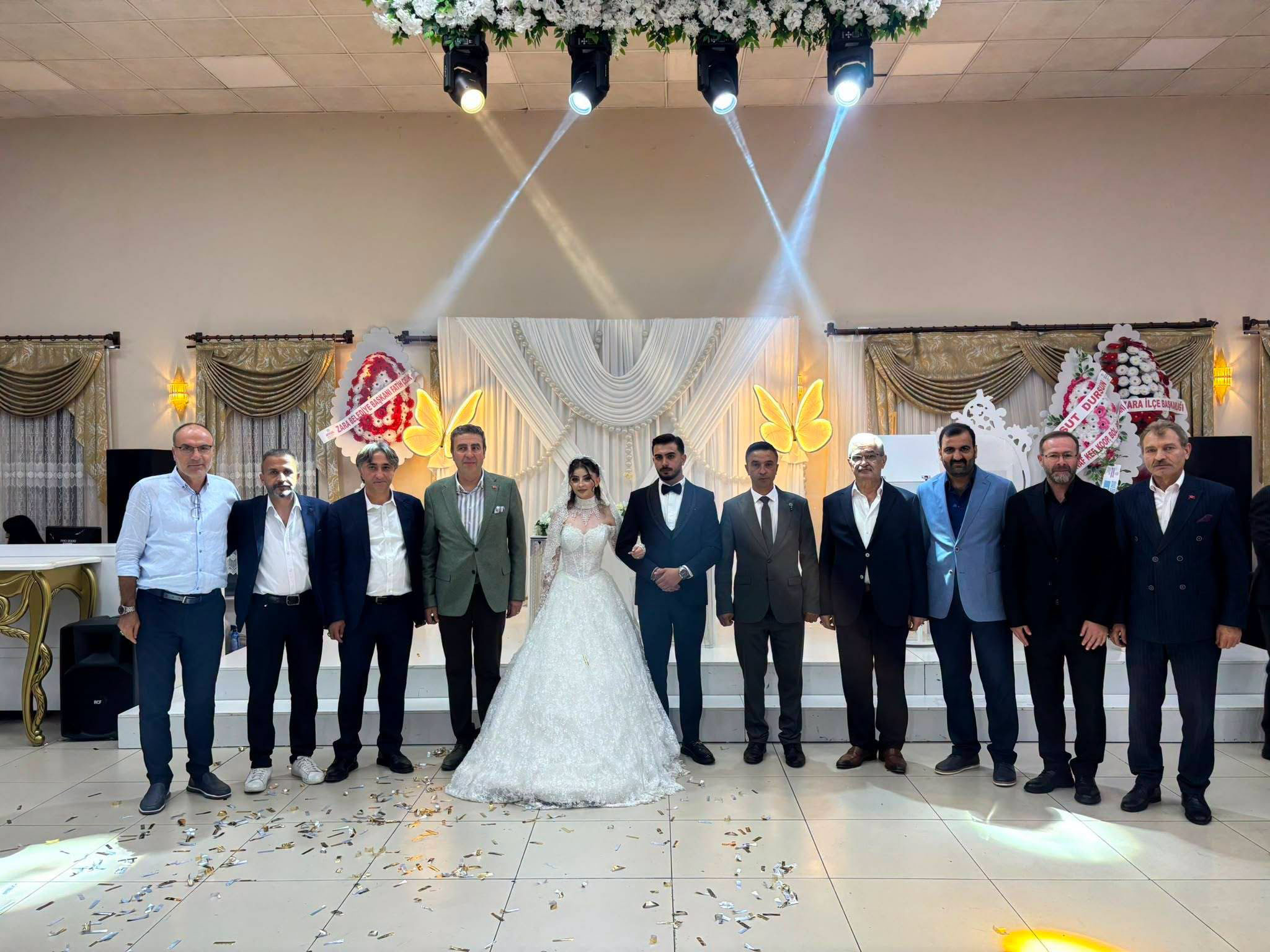 Zara’da esnaf camiası düğünde buluştu