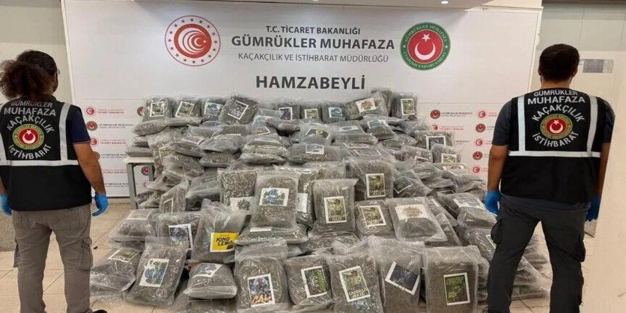 TIR'da yaklaşık 288 kilogram esrar ele geçirildi