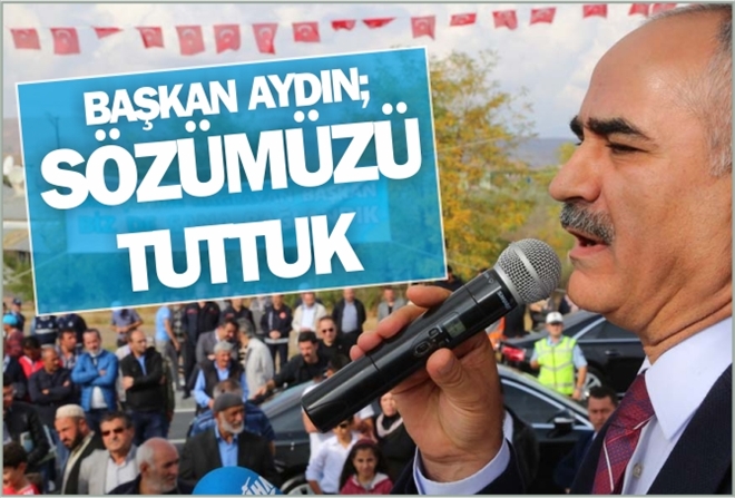 ?SÖZÜMÜZÜ TUTTUK?