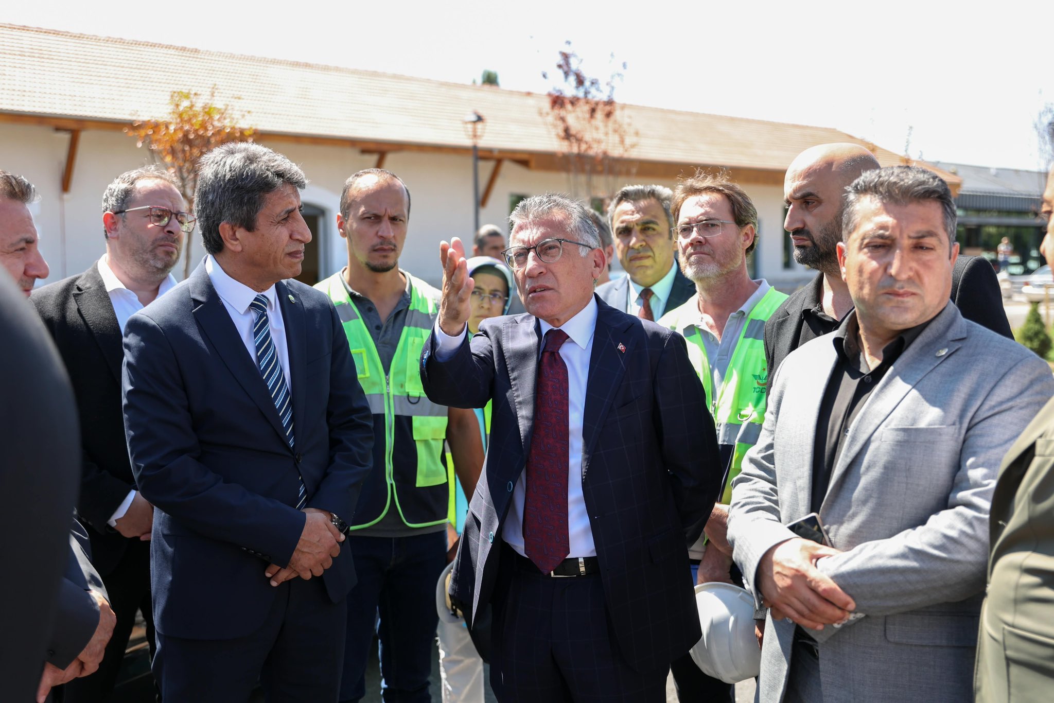 Sivas YHT yeni gar binasında çalışmalar sürüyor