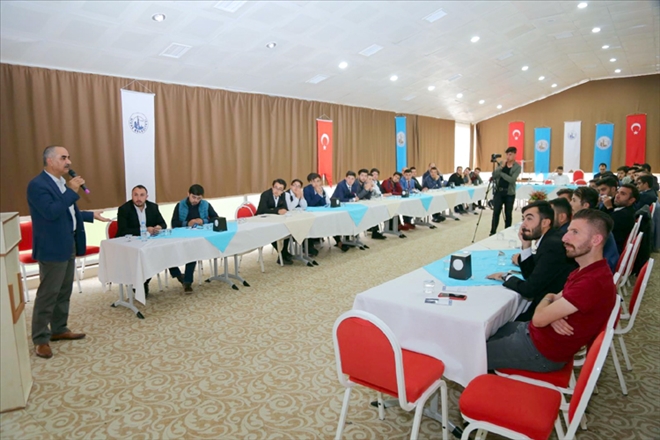 GENÇ BAŞKANLARLA BİR ARAYA GELDİ