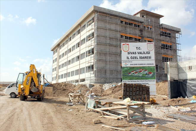 OSB´YE 24 DERSLİKLİ  TEKNİK MESLEK LİSESİ-VİDEO