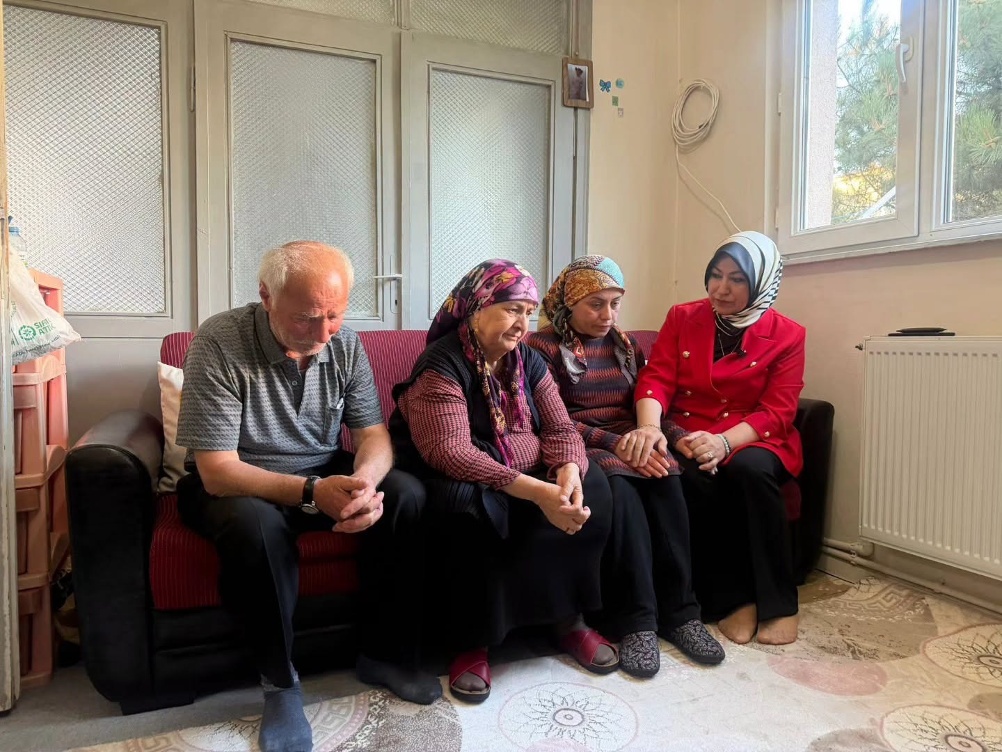 Rukiye Genç Toy’dan acılı aileye taziye ziyareti