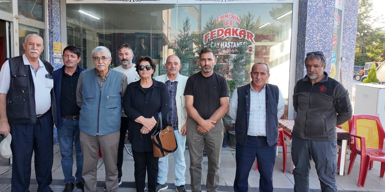Sivas'ta muhtarlardan alçıtaşı ocağına tepki: Açılmasını istemiyoruz
