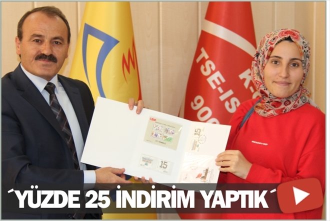 ´YÜZDE 25 İNDİRİM YAPTIK´