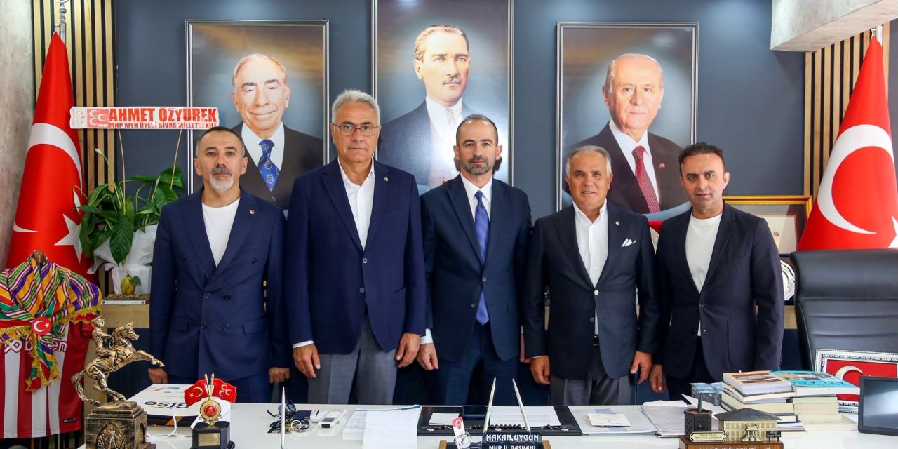 STSO’dan MHP teşkilatlarına hayırlı olsun ziyareti