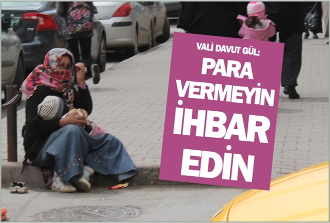 PARA VERMEYİN İHBAR EDİN