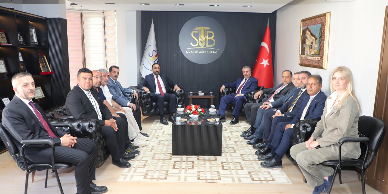 Destici’den Sivas Ticaret Borsası’na ziyaret