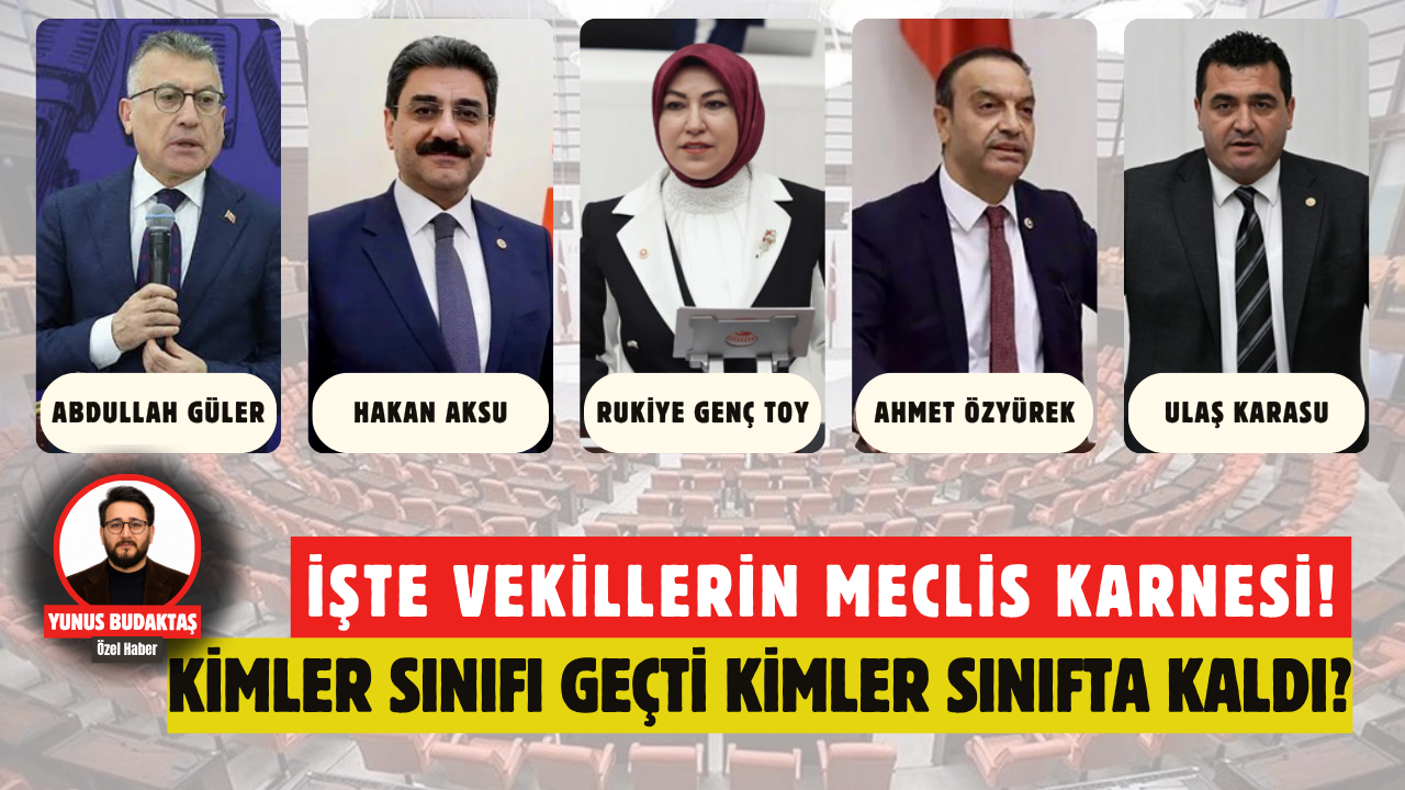Sivas milletvekillerinin 3 yıllık Meclis karnesi: Kim ne yaptı?