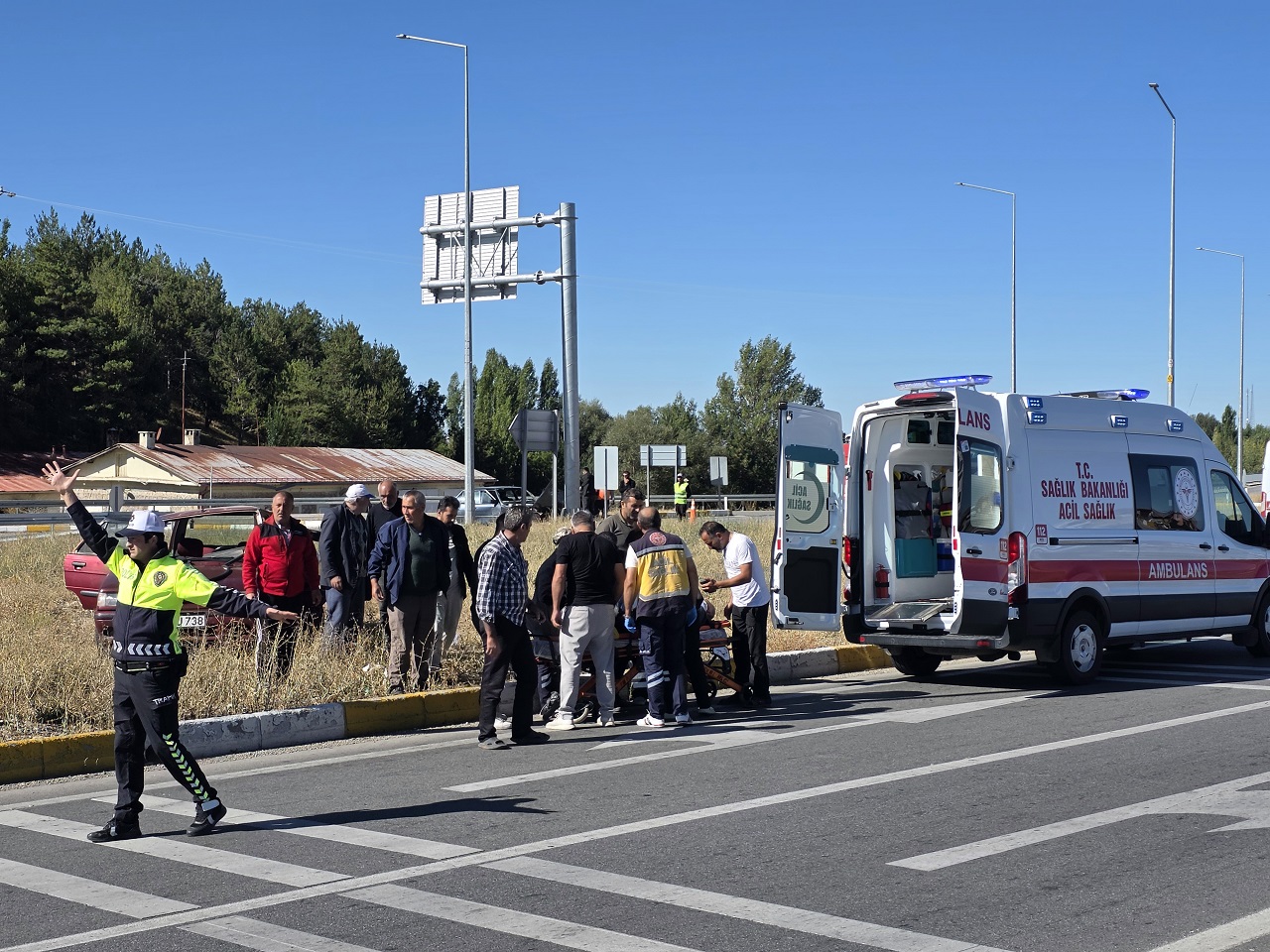 Sivas'ta feci kaza: 2’si ağır 3 yaralı