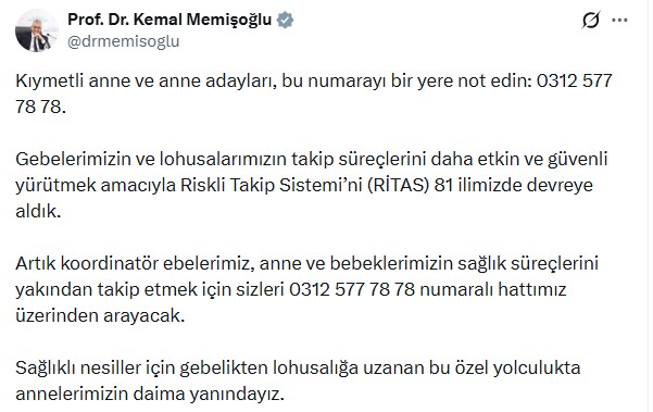 Gebeler için RİTAS 81 ilde devrede