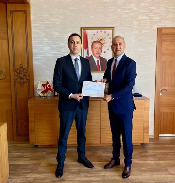Ulaş Emniyet Amiri Ayan’dan Kaymakam Avcı’ya veda