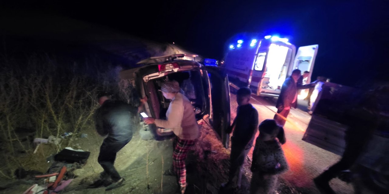 Sivas'ta feci kaza: 5 kişi yaralandı