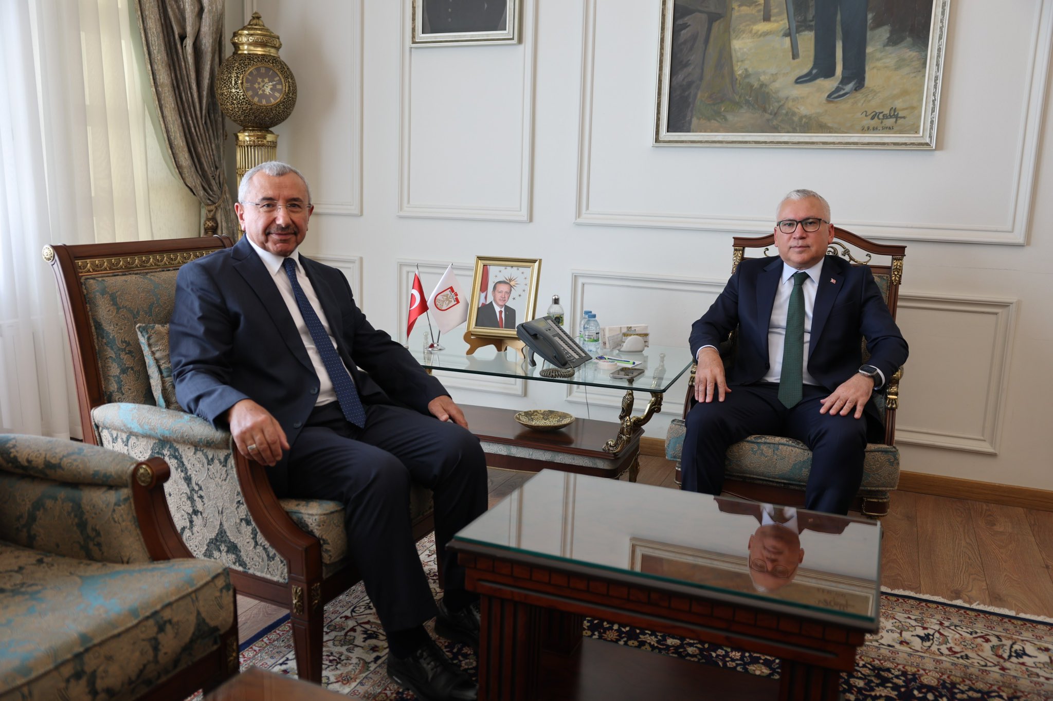 İsmail Erdem’den Vali Şimşek’e Sivas Tanıtım Günleri Daveti