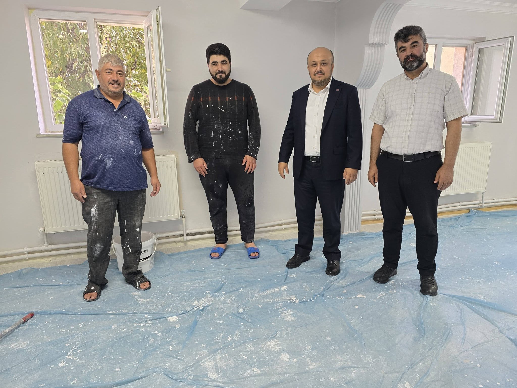 Kur’an kursu için kolları sıvadılar