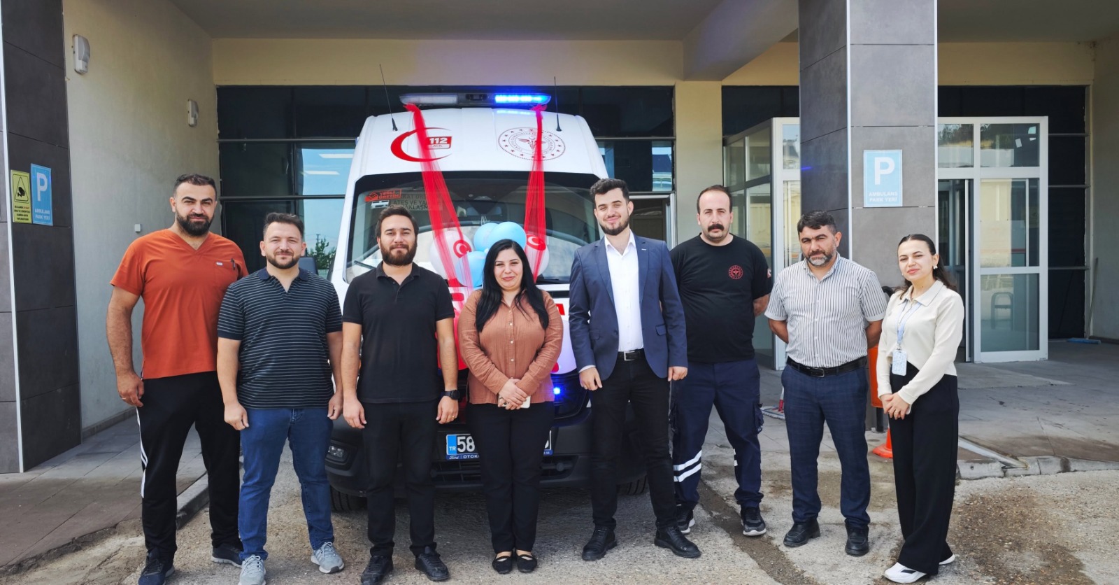 Gemerek Devlet Hastanesine yeni ambulans