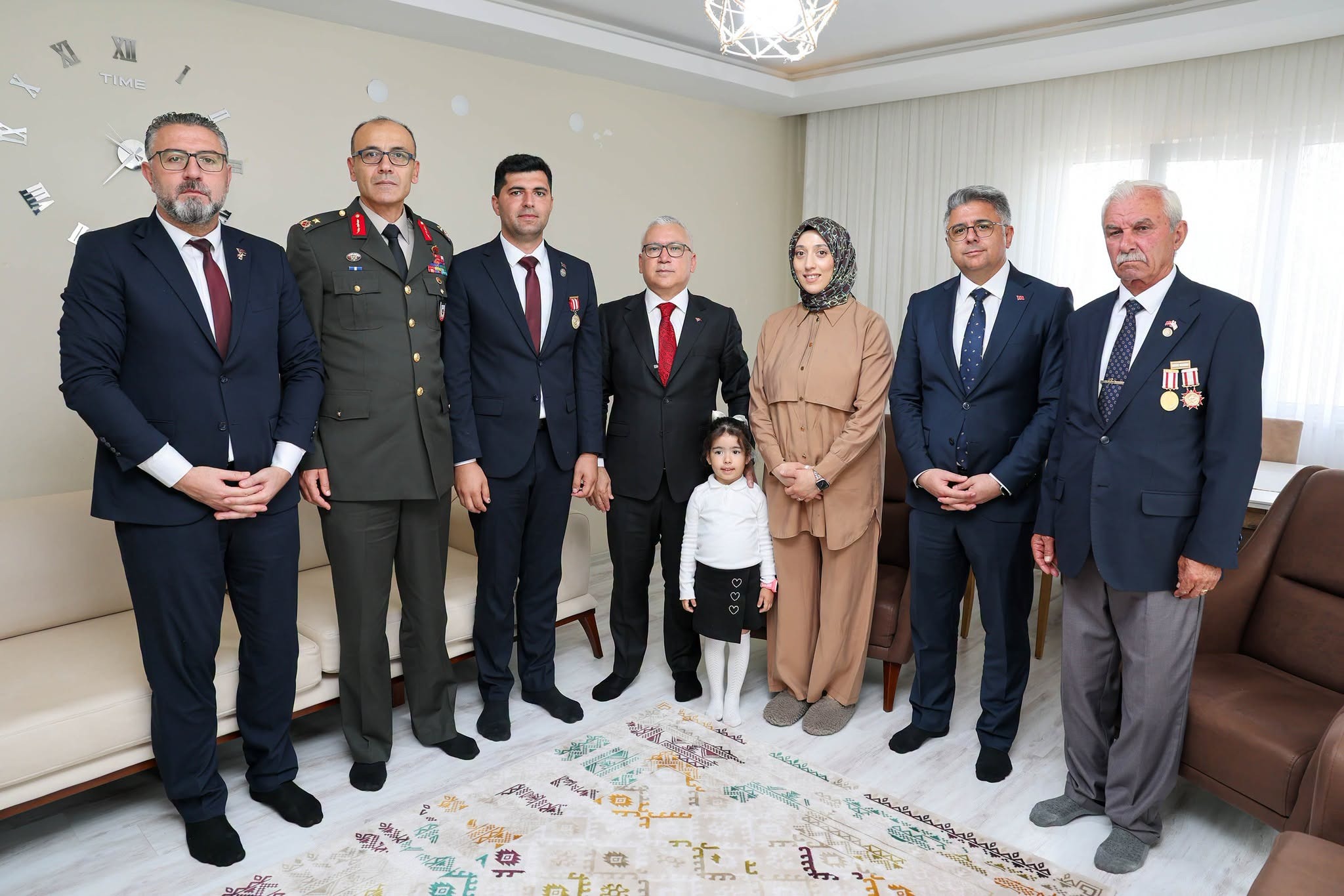 Vali Şimşek’ten gazilere vefa ziyareti