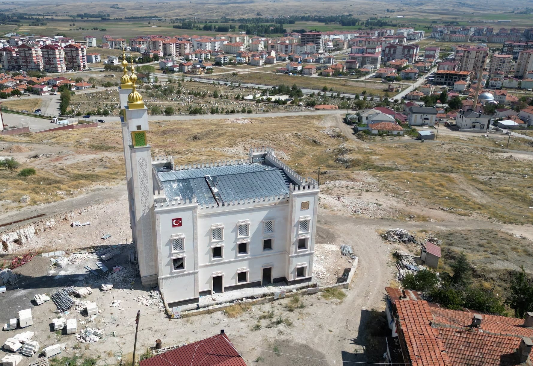 Çift minareli Kale Camii ilçeye değer katacak