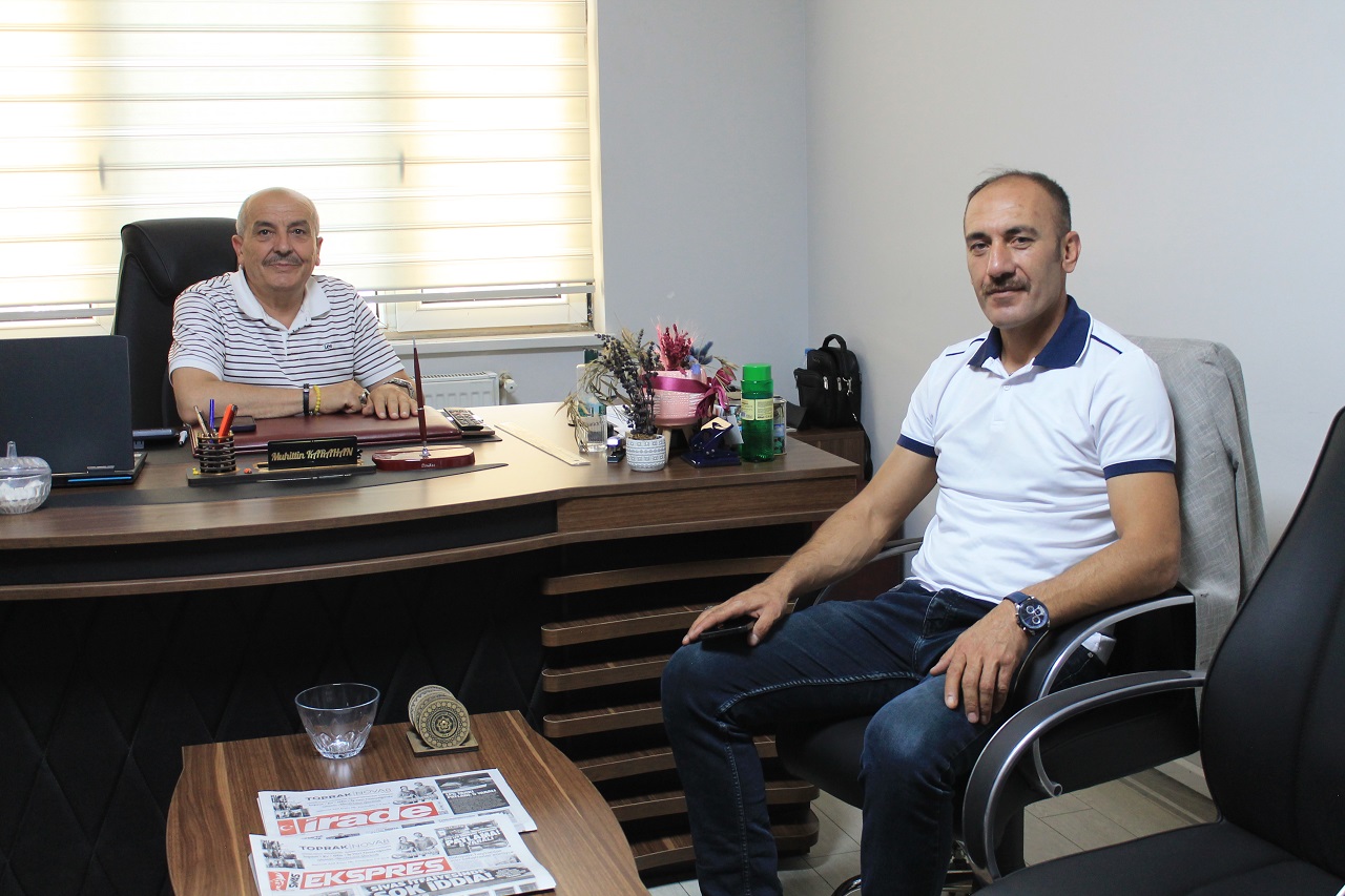 Musa Sunar’dan Sivas Ekspres’e hayırlı olsun ziyareti