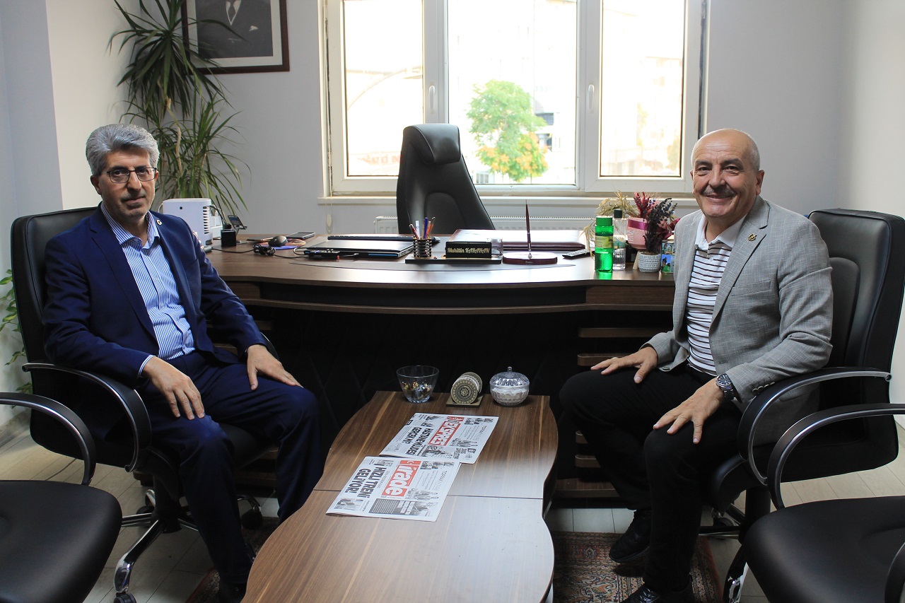 Muzaffer Karadağ’dan Sivas Ekspres’e hayırlı olsun ziyareti