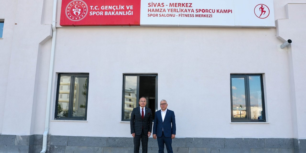 Sivas’ta sporcular için dev tesiste geri sayım