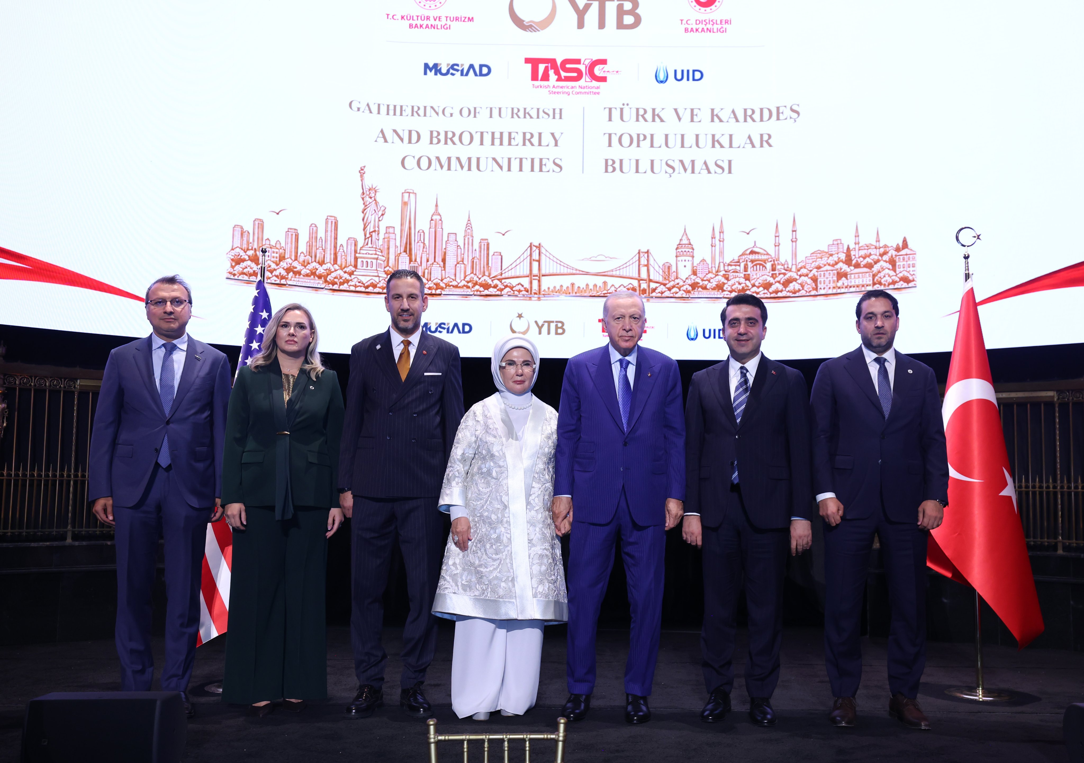Erdoğan’dan New York’ta birlik ve kardeşlik mesajı