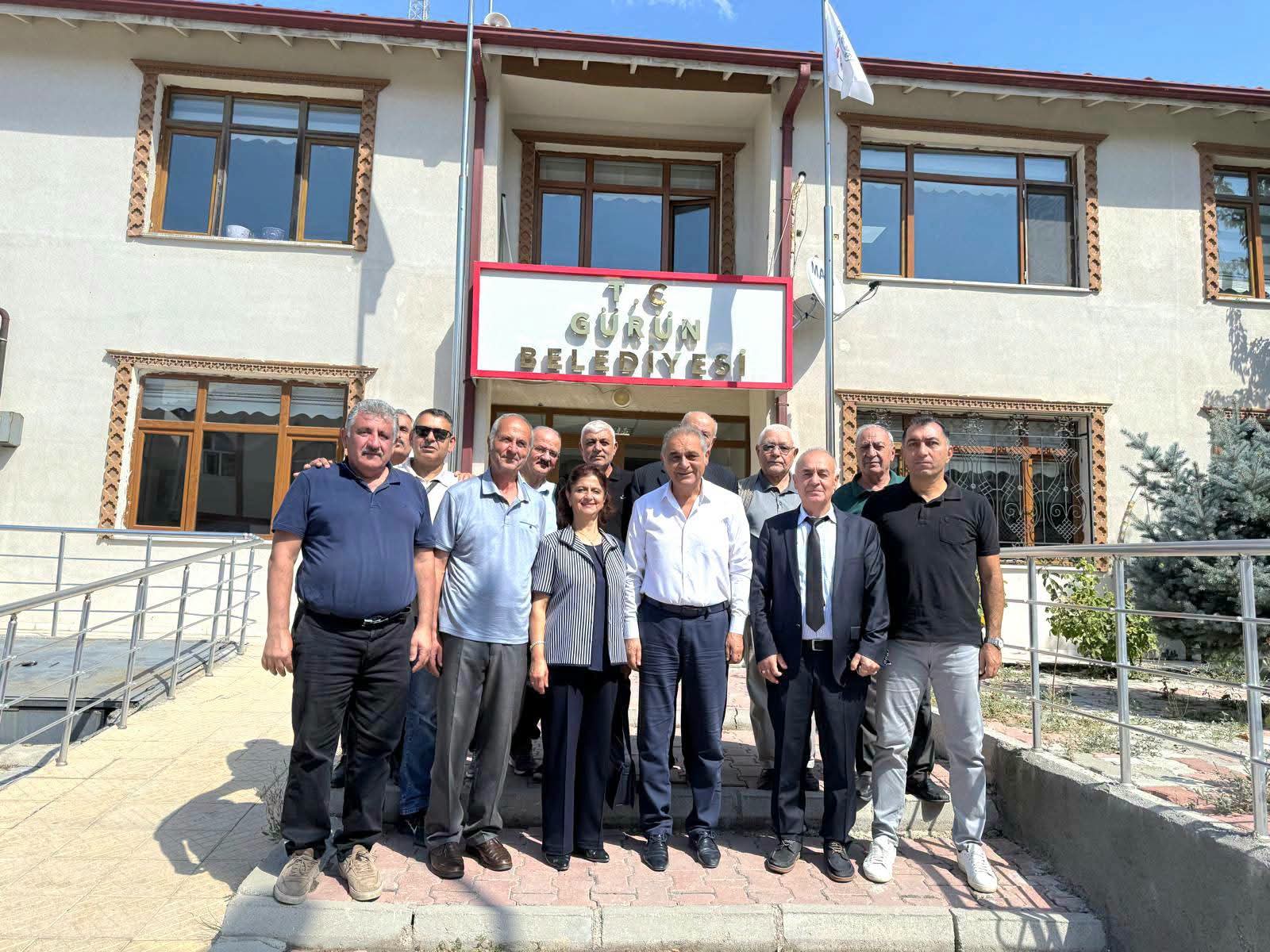Gürün Yardımlaşma Derneği’nden anlamlı temaslar