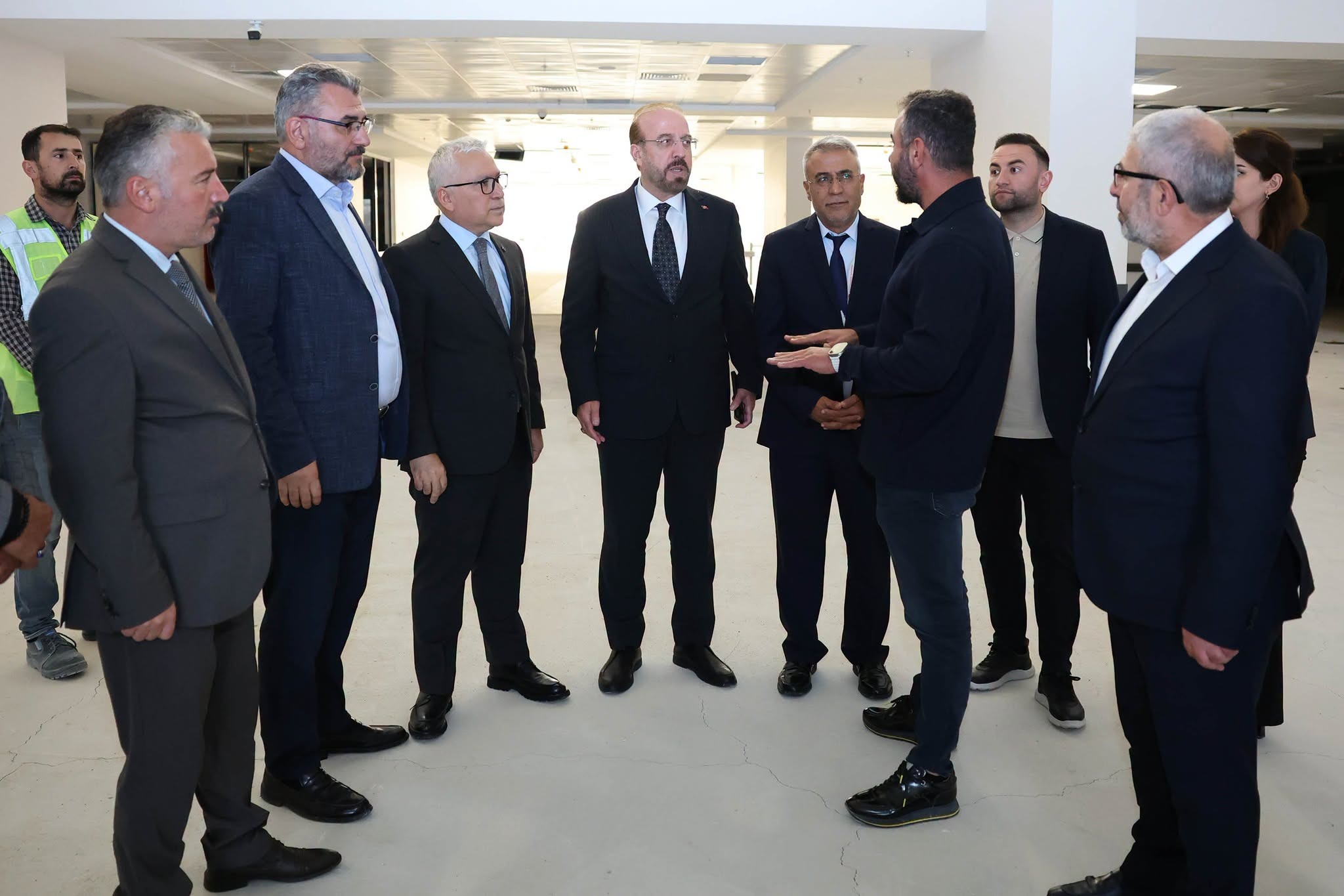 Şimşek ve Şatıroğlu’ndan 1071 yataklı hastanede inceleme