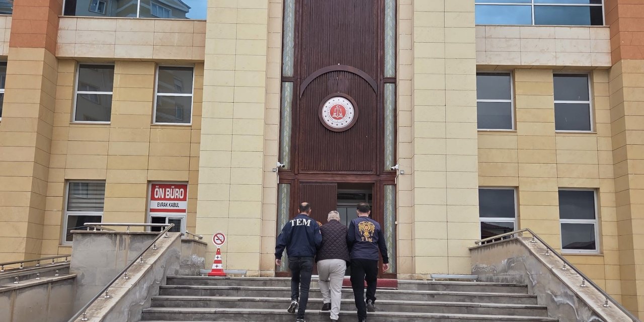 Sivas'ta 19 yıl hapis cezası bulunan hükümlü yakalandı