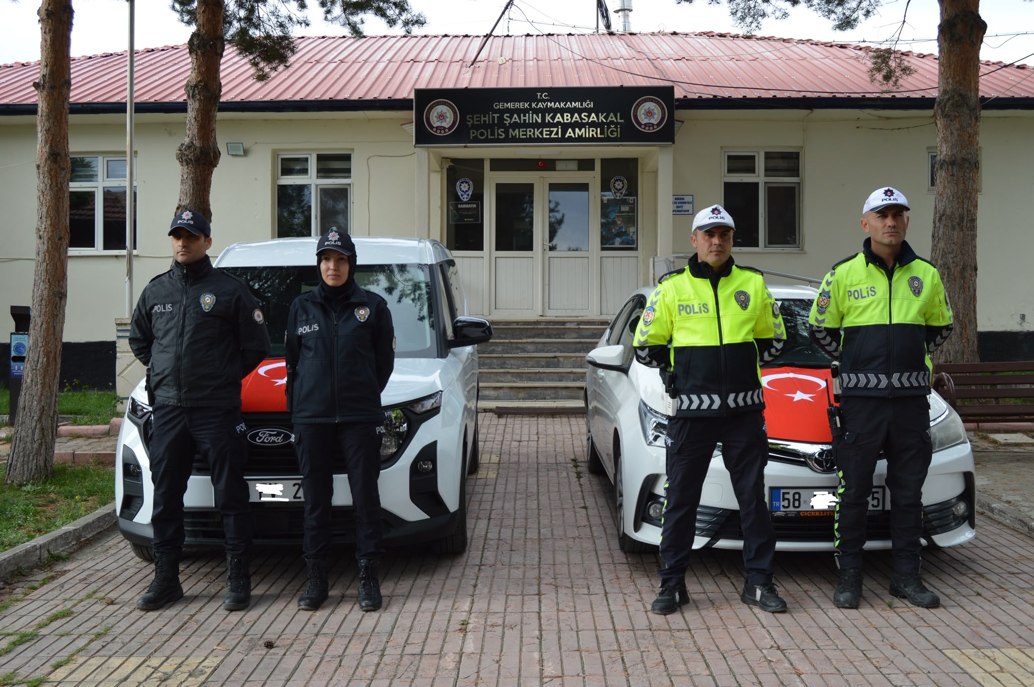 Gemerek Emniyetine 2 yeni araç desteği