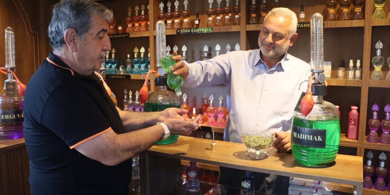 Sivas’a özgü yeni koku: Madımak kolonyası