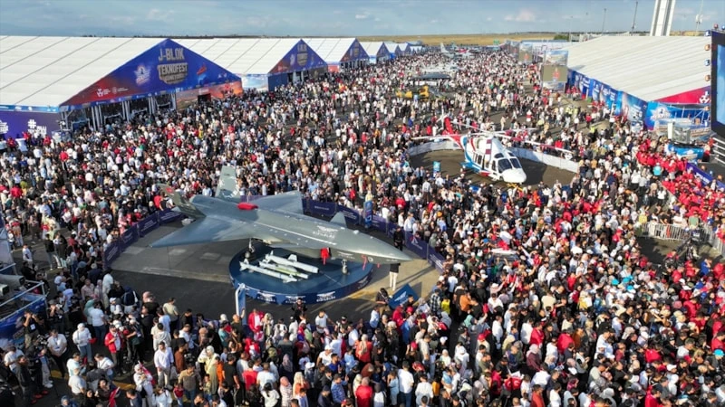 TEKNOFEST Güneydoğu’ya Rekor İlgi! 1 Milyon 300 Binden Fazla Ziyaretçi!