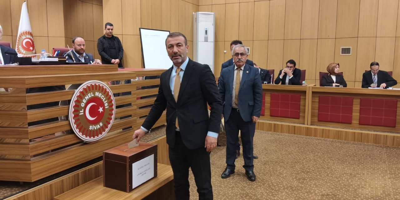 Sivas İl Genel Meclisi'nde başkanvekili belli oldu