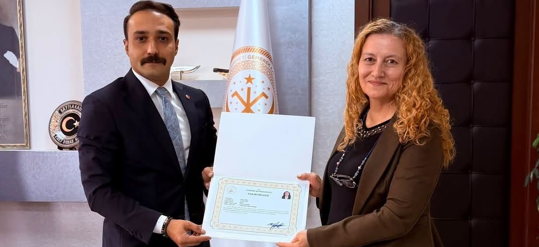 Kaymakam Koca’dan Berk’e başarı belgesi