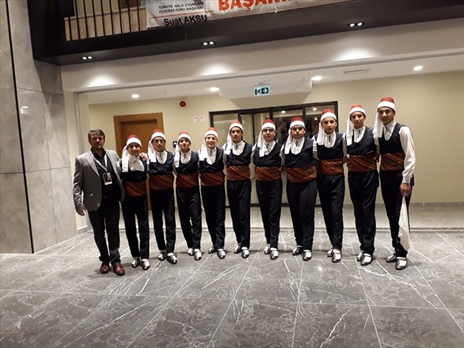 HALKOYUNLARINDA TÜRKİYE 2.´Sİ OLDULAR