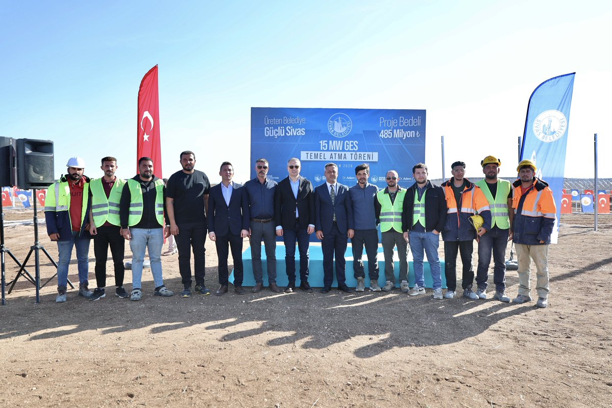 Sivas'ta 485 Milyon TL'lik Dev Yatırımın Temeli Atıldı!