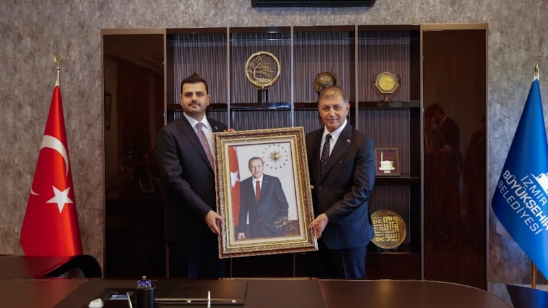 AK Parti Genel Sekreteri Eyyüp Kadir İnan'dan Cemil Tugay'a Ziyaret!