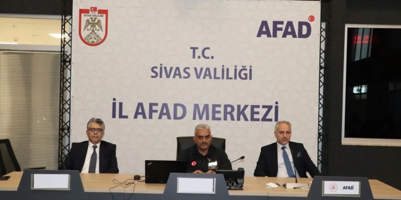 Sivas’ın afet riskleri masaya yatırıldı