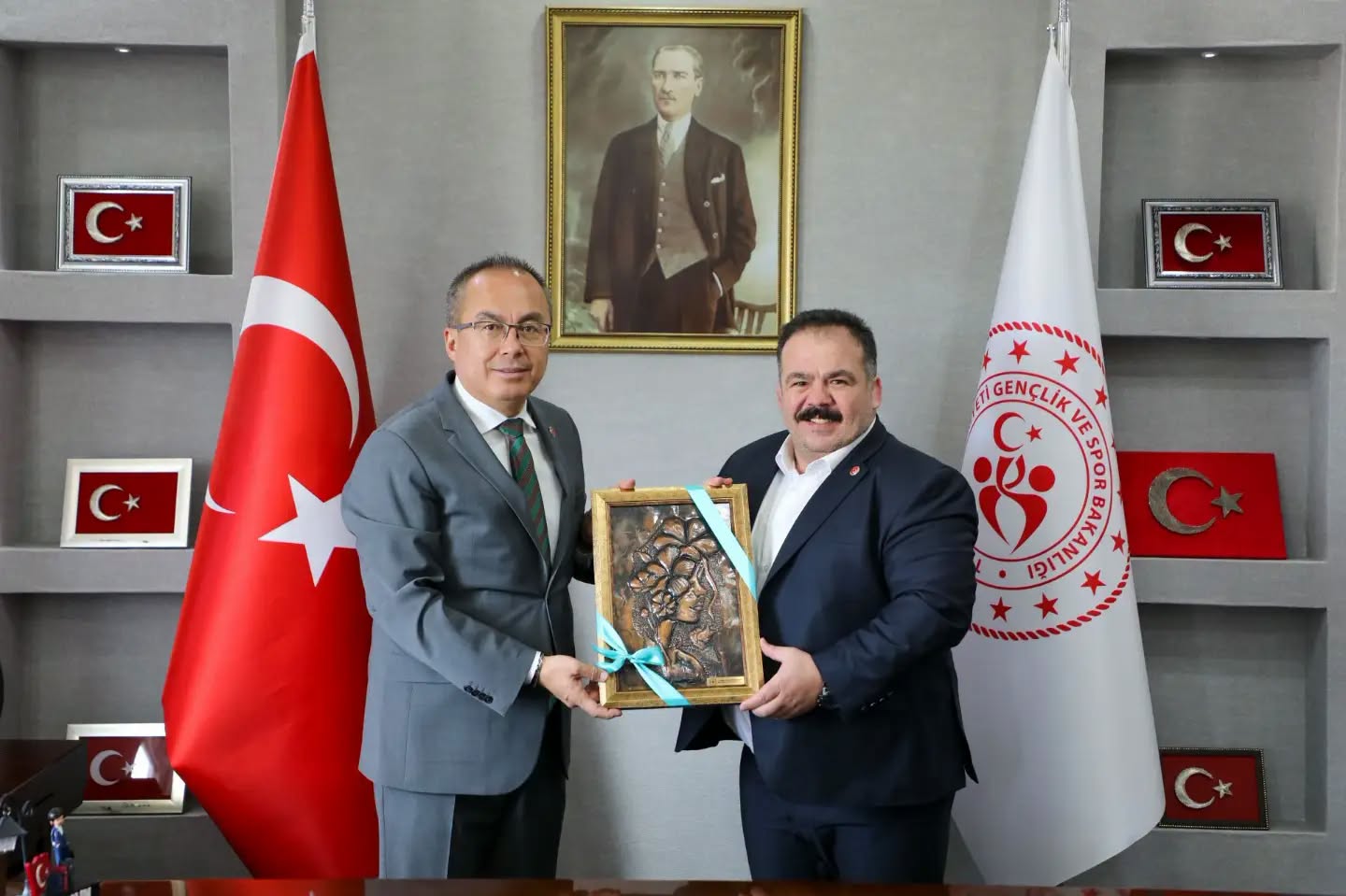 Gözel ve Ertem’den Spor Buluşması