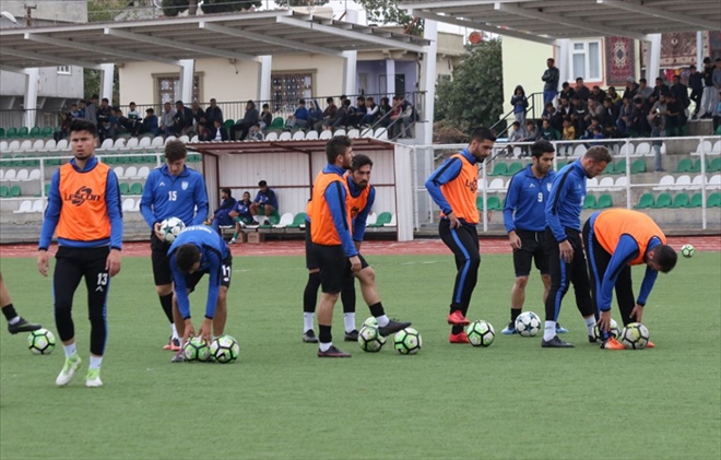 DERSİM MAÇINA HAZIRLANIYORLAR