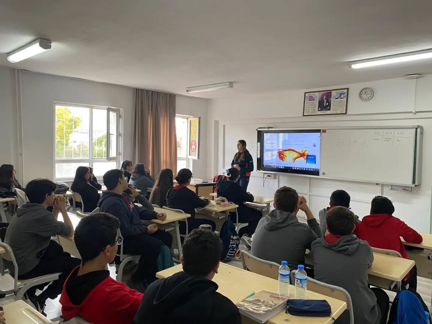 AFAD’dan Sivas Lisesi’nde Afet Eğitimi