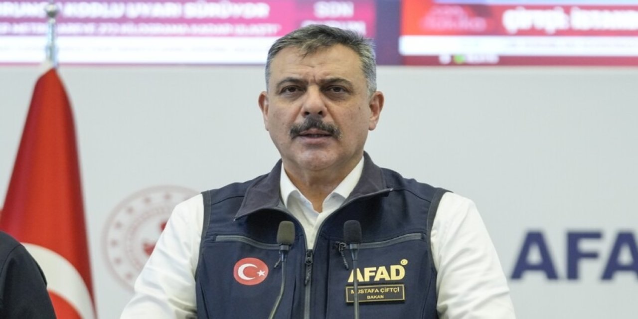 İçişleri Bakanı Çiftçi’den sel ve taşkın uyarısı