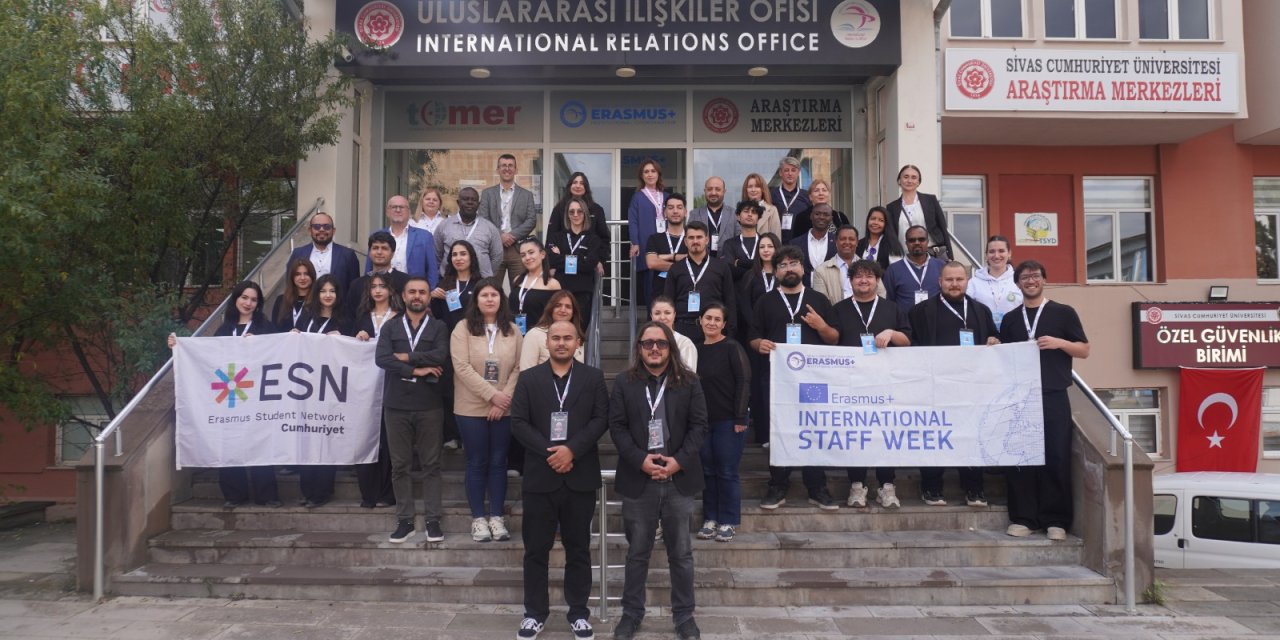 Sivas'ta 8 ülkeden Erasmus buluşması