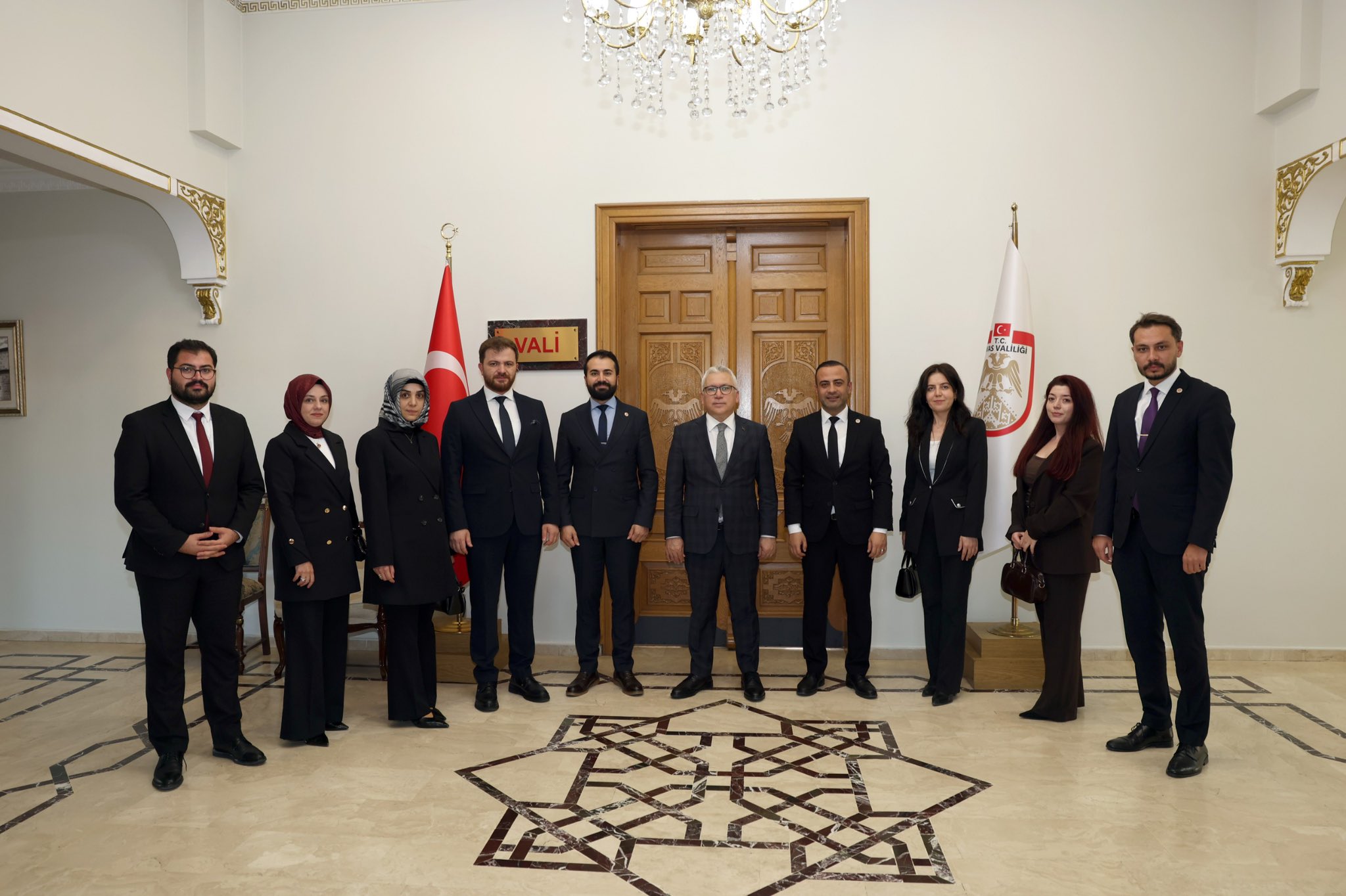 Sivas Barosu yönetiminden Vali Yılmaz Şimşek’e nezaket ziyareti